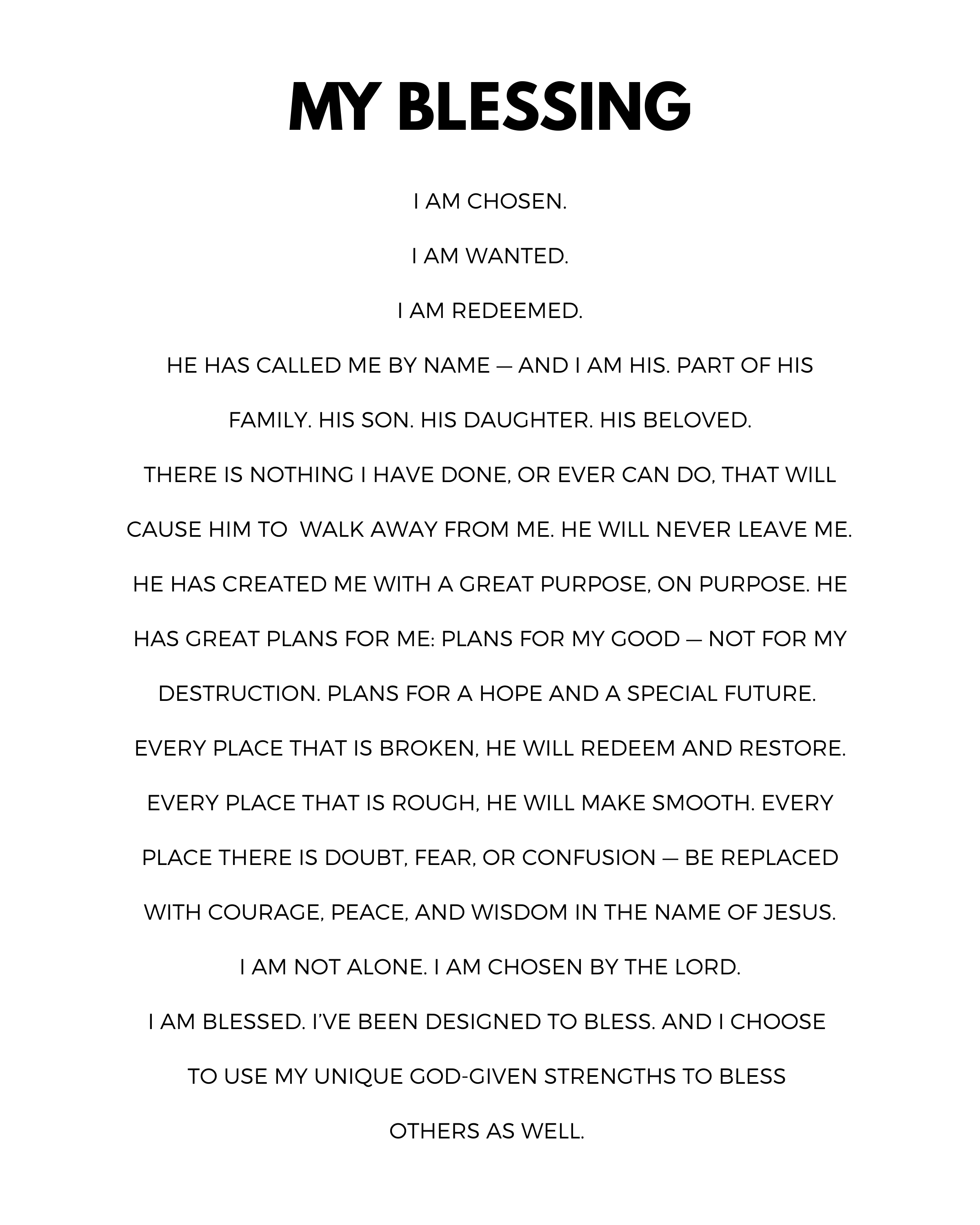 Black text on a white background with motivational message.