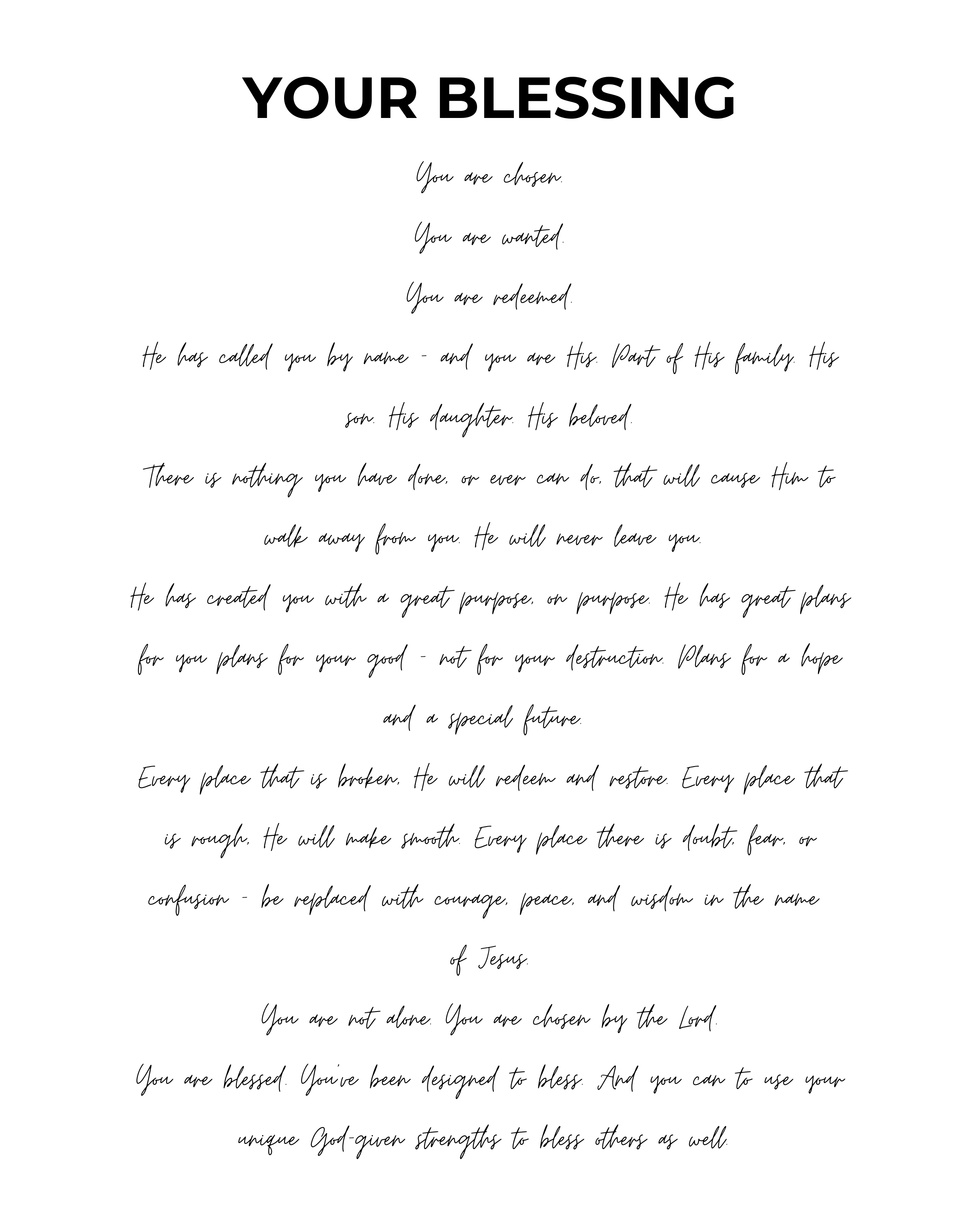 Black text on a white background with motivational message.